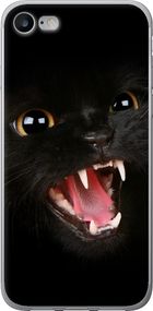 Чехол на iPhone 8 Чёрная кошка "932u-1031-17620"