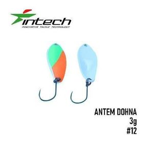 Блесна рыболовная колеблющаяся, колебалка Antem Dohna Intech Интеч color 32mm 3g #12