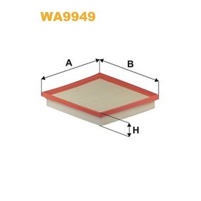 Воздушный фильтр для автомобиля Wixfiltron WA9949