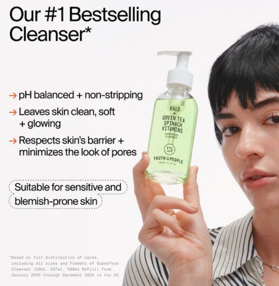 Засіб для вмивання обличчя Youth to the People Superfood Cleanser 30 мл | Зображення 2