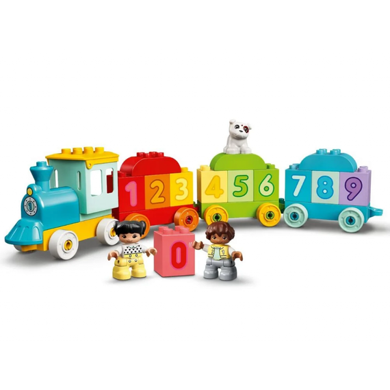 Конструктор LEGO Duplo Потяг із цифрами — вчимося рахувати 23 деталі (10954) | Зображення 4