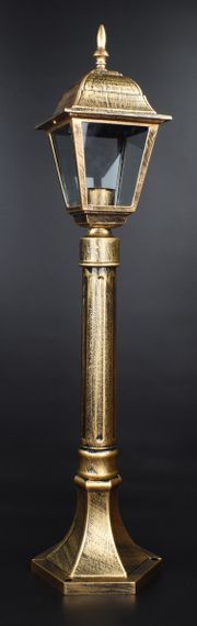 Ліхтар вуличний на ніжці 27099 Золото 77х16х16 см.