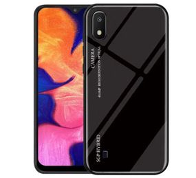Чехол-бампер Primolux Gradient Glass для Samsung Galaxy A10 2019 (SM-A105) - Black