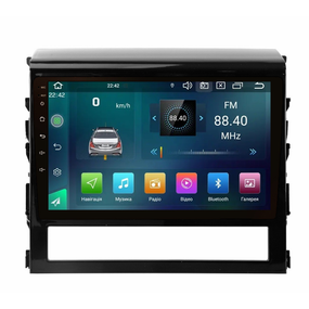 Штатна магнітола Cyclone C9-007 4+64Gb. DSP. CARPLAY. 4G Toyota Land Cruiser (200) 2015-2019