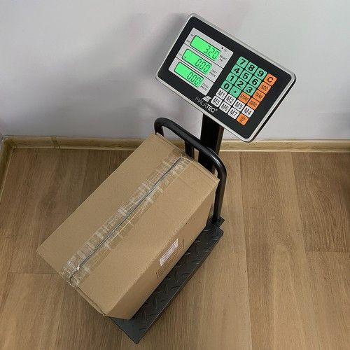 Электронные складские весы до 150 кг складные с ЖК-дисплеем и аккумулятором | Зображення 8