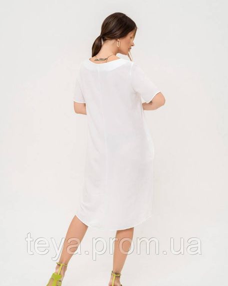 Плаття для жінок колір білий розмір XXL FI_007670 | Зображення 2
