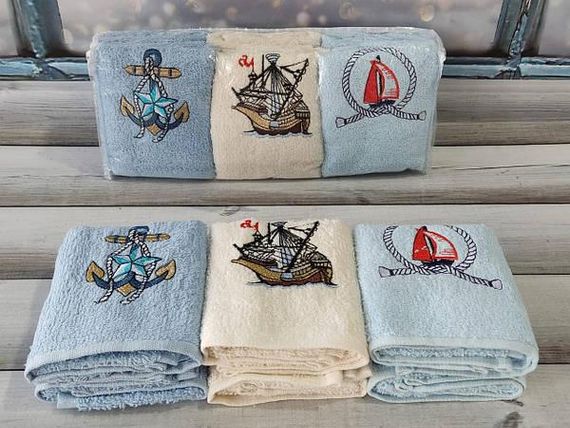 Рушники кухонні Mame More Махра 30х50см набір 6шт у ПВХ упаковці