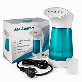 Отпариватель ручной портативный для одежды SeaBreeze, Отпариватель безопасный, Парогенератор ручной WQ-43