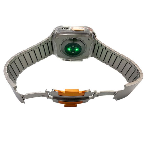 Ремінець Steel для Apple Watch 38/40/41/42mm(ser.10) (140-190mm) Steel | Зображення 1