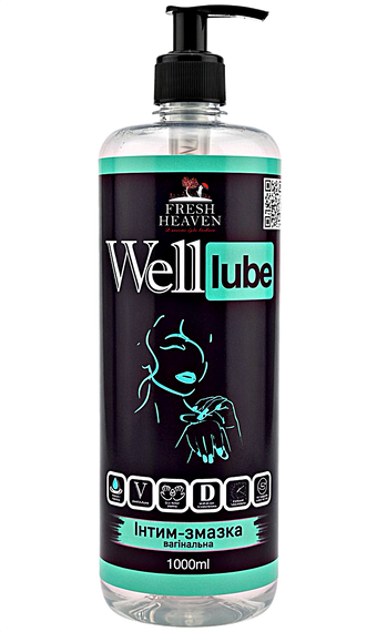 Интим-смазка вагинальная Fresh Heaven Well Lube 1000ml (Home версия)