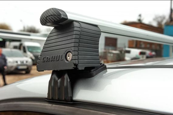 Поперечины на гладкую крышу (2 шт, Asaf V4) для Ford C-Max/Grand C-Max 2010-2019 гг | Зображення 5
