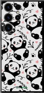 Чохол на Samsung Galaxy S24 Ultra Панди "4318b-3389-2448"