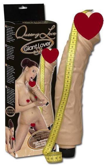 Вібратор GIGANT LOVER тілесний Sex Aura