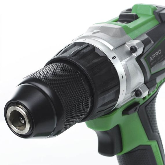 Дриль-шурупокрут безщітковий APRO 20 В, 2 А, 20DB, 2 АКБ, ЗП, кейс 8950331 | Зображення 3