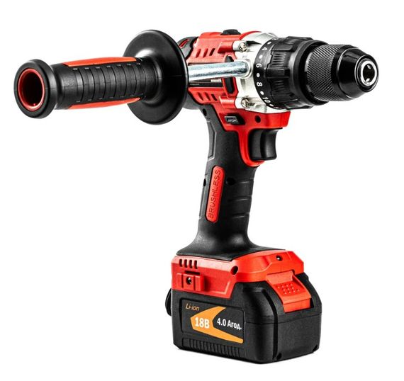 Акумуляторний ударний шурупокрут GTM DSI18/80BL безщітковий + 2 АКБ і ЗП у кейсі (DSI18/80BL) | Зображення 3