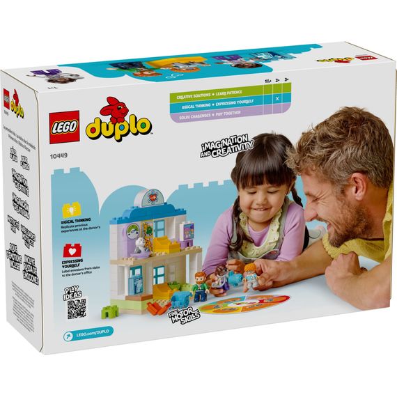 Конструктор LEGO DUPLO Town Уперше: візит до лікаря (10449) | Зображення 8