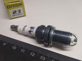 Свічка запалювання BRISK A-Line No23 DR17LDCY (Lacetti), Чехія (DR17LDCY.4K)