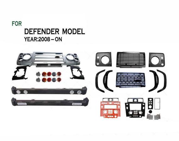 Тюнінг комплект обвісів для Land Rover Defender 1986-2016 рр | Зображення 1