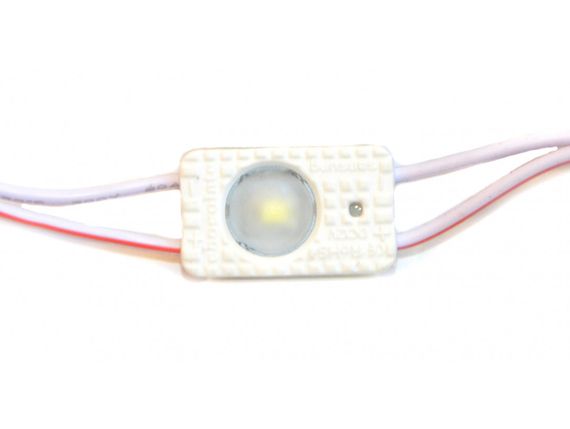 Светодиодный модуль 12V 1W SMD 2835 CW IP65 (BY-06/1)