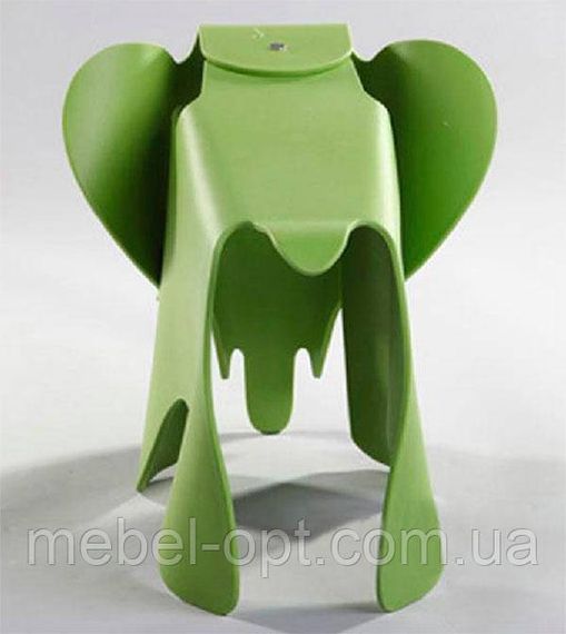 Дитячий стілець-іграшка Elephant зелений поліпропілен, дизайн Charles and Ray Eames | Зображення 3