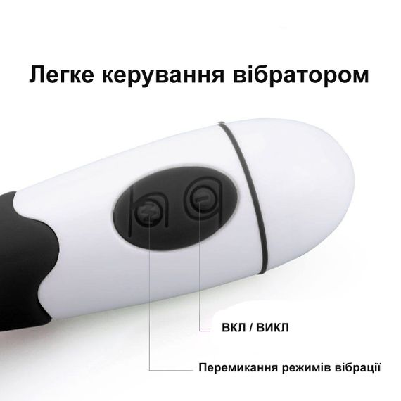 Вибратор - rabbit для двойной стимуляции ( фиолетовый, AAA) | Зображення 4