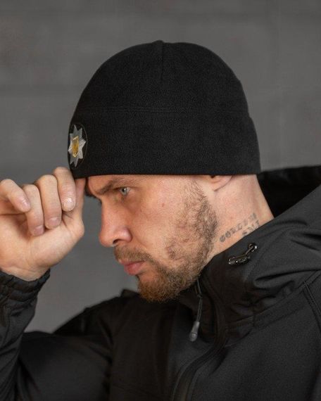 Флісова шапка поліція ВТ7726 | Зображення 1