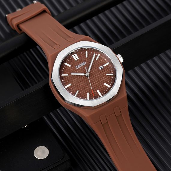 Наручний годинник Skmei 9299BN Brown | Зображення 3