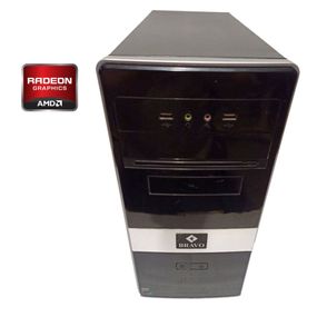 ПК Bravo Tower / AMD Athlon II X3 460 (3 ядра по 3.4 GHz) / 8 GB DDR3 / 320 GB HDD / AMD Radeon HD 6570, 1 GB GDDR3, 128-bit / 400W / DVD-RW б/в