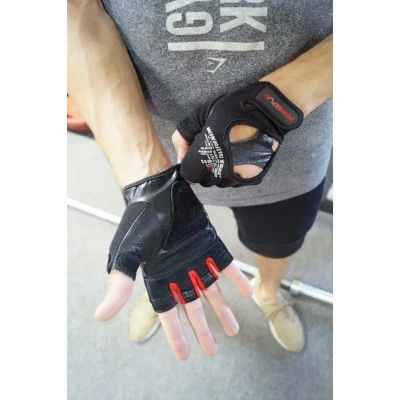 Перчатки для фитнеса PowerPlay 2222 Чорні XL (PP_2222_XL_Black) | Зображення 5