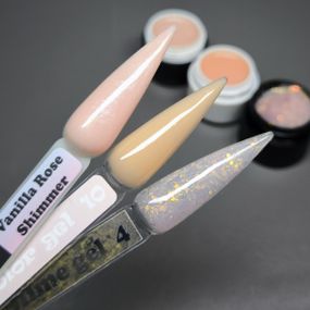 Мікс гелів для нарощення нігтів №10 по 5мл (3шт)