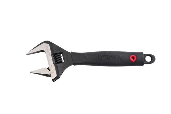 Ключ разводной Intertool - 250 мм (0-50 мм) расширенный захват (XT-0050)