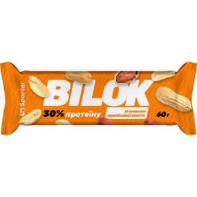 Протеїновий батончик Sporter Protein Bilok Peanut butter Flavor 60 г