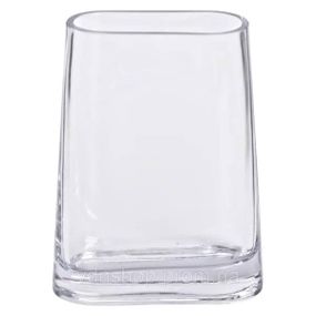 Ваза для цветов стеклянная 15х7х21 см прозрачная декоративная ваза 1.1 л HP-10-7