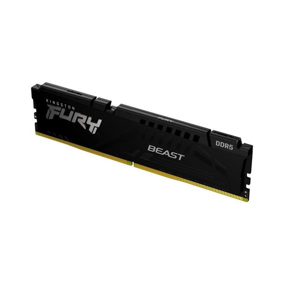 Модуль пам'яті для комп'ютера DDR5 32GB 5600 MHz Beast Black Kingston Fury (ex.HyperX) (KF556C36BBE2-32) | Зображення 2