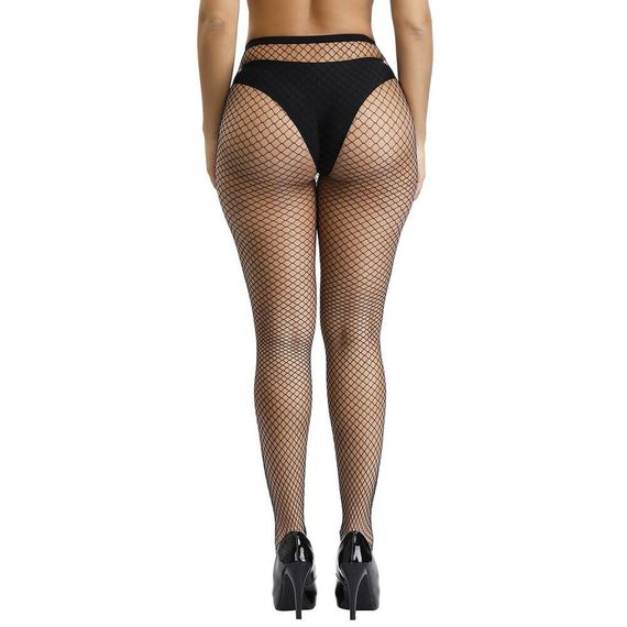 Класичні колготки-сетка T-8006, One size | Зображення 2