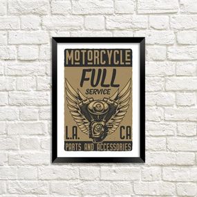 Постер у рамці Motorcycle A4 (MT4_ART011_BL)
