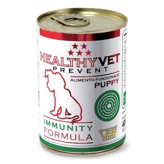 Вологий корм для зміцнення імунітету цуценят Kippy Healthyvet Diet Puppy Immunity Formula, 400 гр