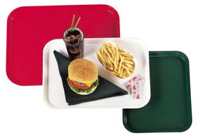 Глибокий прямокутний піднос 26,5х34,5 см, Cambro (США), Червоний