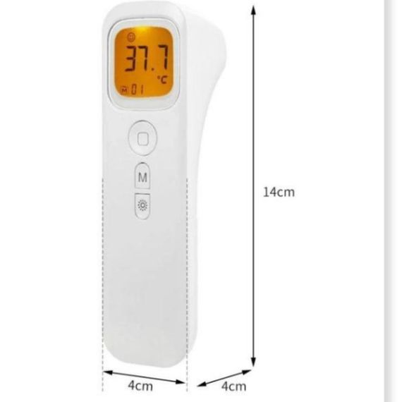 Інфрачервоний безконтактний термометр XPRO Shun Da (WT001) (100), 32°C ~ 42,5°C, LCD дисплей, з пам'яттю (MER-14368_248)) | Зображення 4