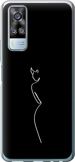 Чехол на Vivo Y51 2020 Силуэт1 "4590u-2241-17620"