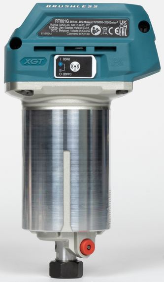 Фрезер акумуляторний Makita RT001GM210 (6/8 мм, 10000-31000 хв-1, BL, XGT) | Зображення 6