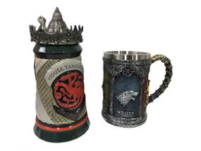 Подарочный набор Кружка Game Of Thrones House Targaryen Fire And Blood Игра Престолов и Winter Coming