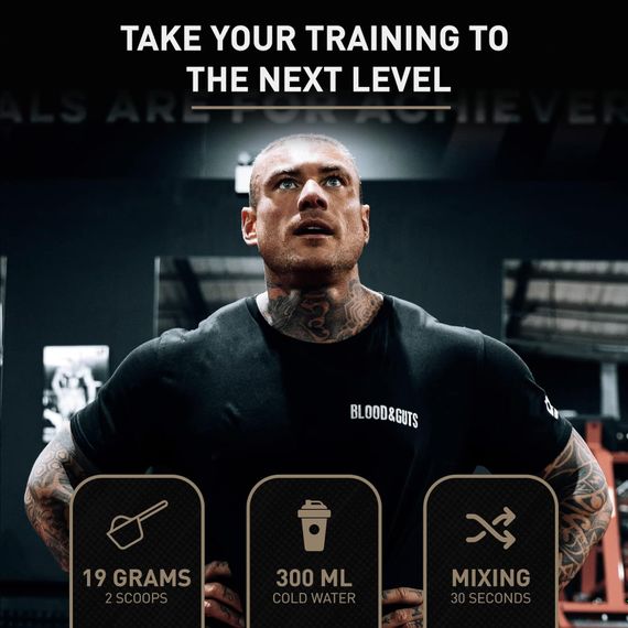 Передтренувальна добавка Dorian Yates Blood and Guts 380g (Watermelon) | Зображення 2