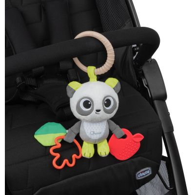 Игрушка на коляску Chicco Панда погремушка мягкая (8058664164851) (11566.00) | Зображення 3