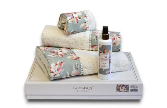 Подарочный набор полотенец La Maison, 3 шт. с ароматом Estel | Зображення 2
