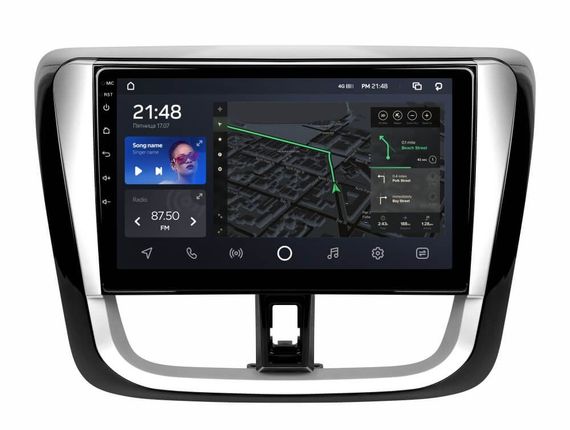 Штатна магнітола AMS T1010 6+128 Gb Toyota Vios Yaris L 2016-2019