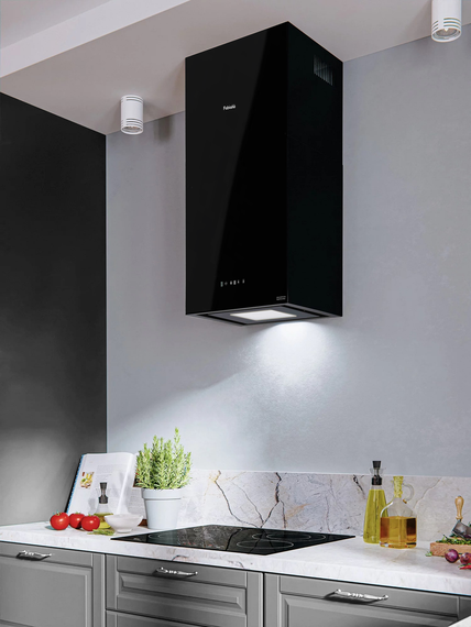 Витяжка Fabiano Qubo 45 Black Glass 8105.407.1681 | Зображення 3