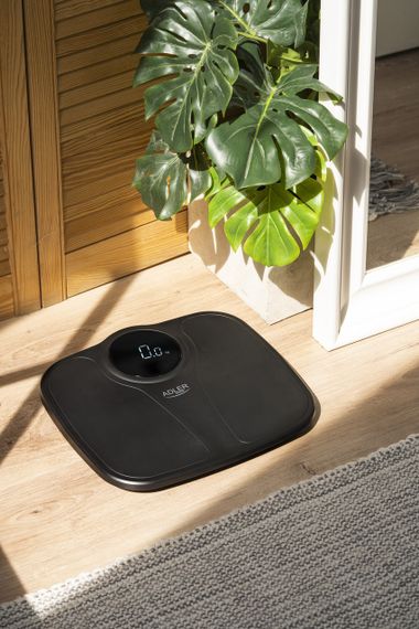 Ваги підлогові електронні Adler AD 8172 чорні до 180 кг з високою точністю | Зображення 4