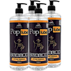 Интим-смазка анальная (блок 4шт) Fresh Heaven Pop Lube 1000ml (Home версия)