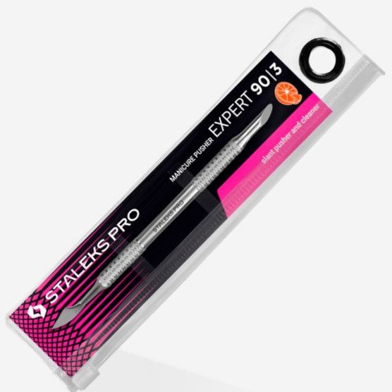 Лопатка манікюрна Staleks PRO EXPERT 90/3  (топорик + апельсинова палочка) | Зображення 2